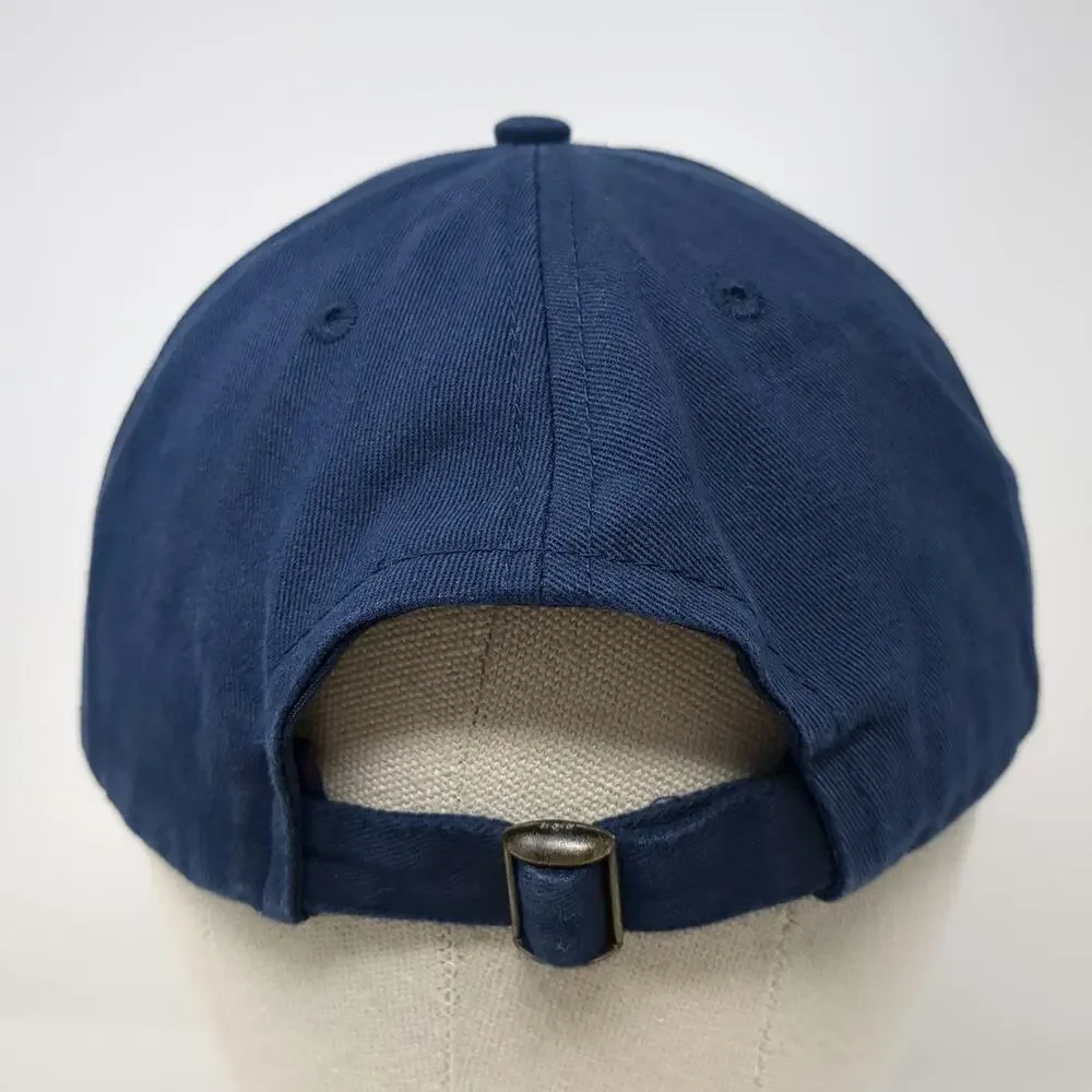 Six Flags Baseball Cap Blue One Size Great Escape Lake George Embroidered Hat